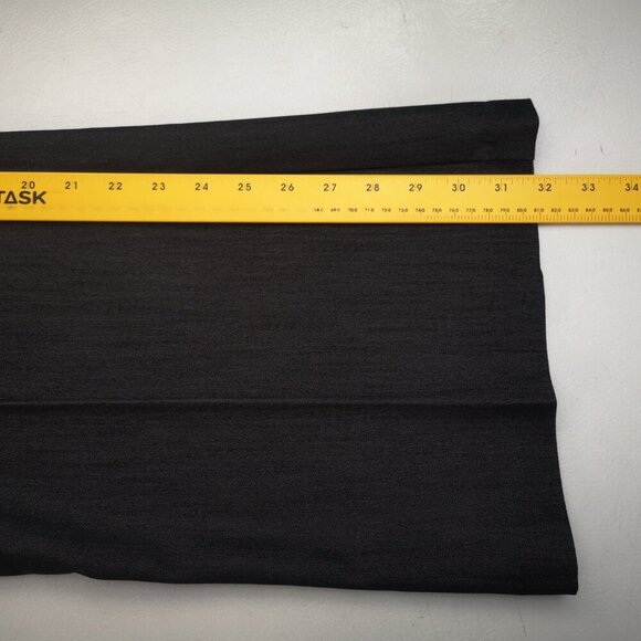 Fashion Bug Ladies Size 14 Black Zipper & 3 Button Closure Flare Leg Dress Pants - Picture 14 of 14